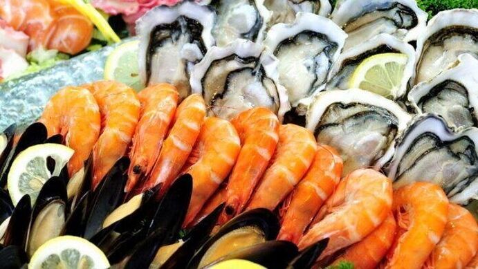 Ushqimet e detit për shkak të përmbajtjes së lartë të selenit dhe zinkut rrisin fuqinë tek meshkujt
